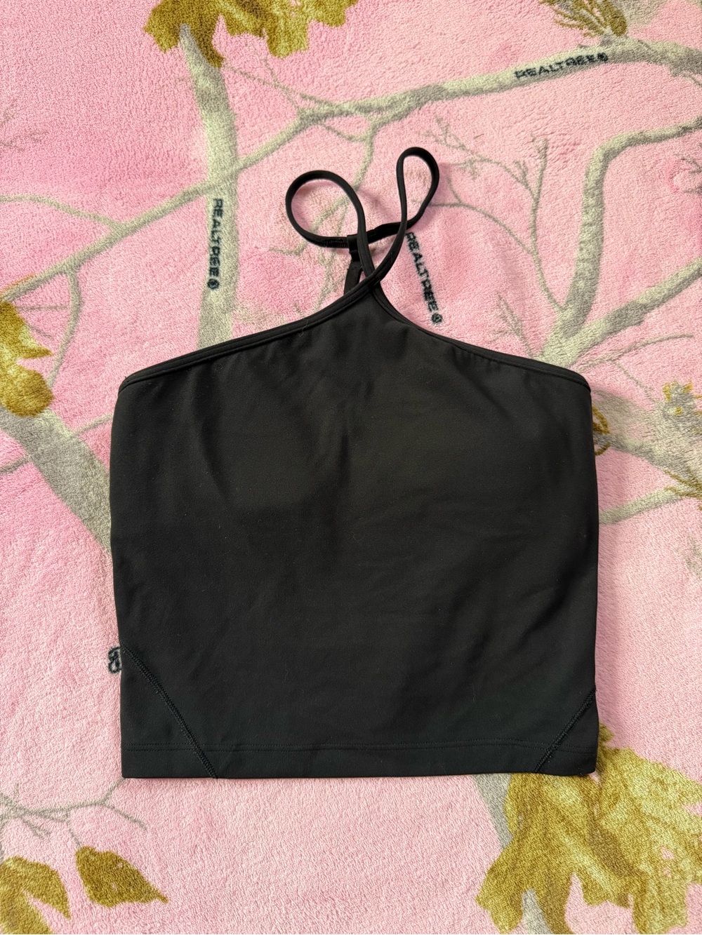 Lululemon Black One-Shoulder Tank